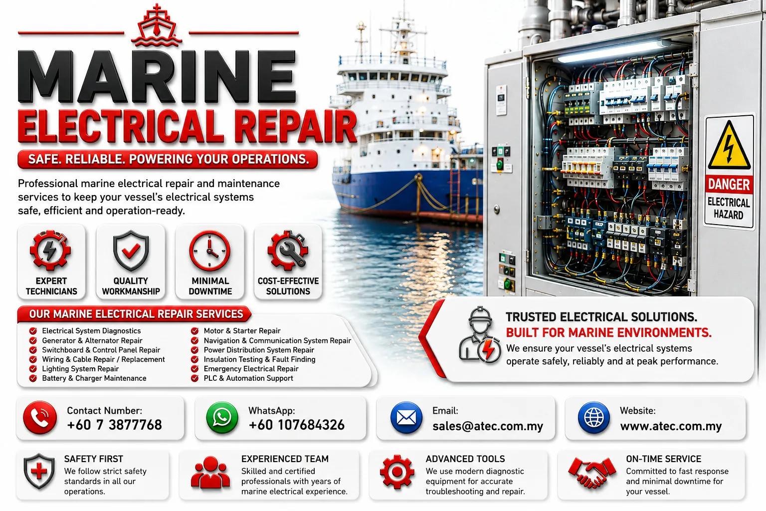 Marine Electrical Repair